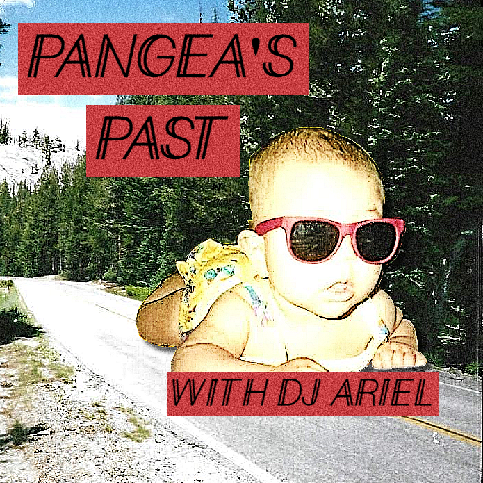 Pangea's Past with DJ Ariel | Picture of big baby on the road.